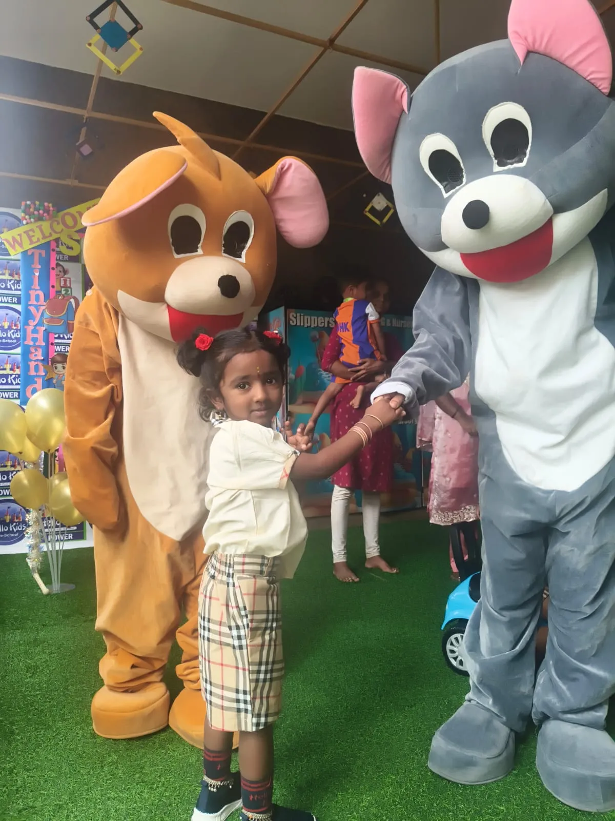 Hand in hand with our favourite friends